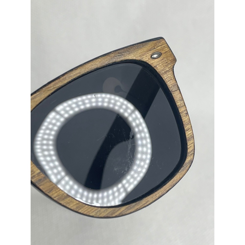 Bass Classic Woodies Sunglasses Brown Wood Panel Floating OSFM Unisex Mod0817 - Picture 3 of 15